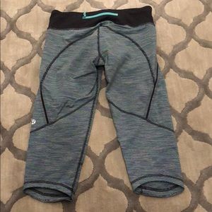 LuluLemon authentic Workout Crop Pants- size 4